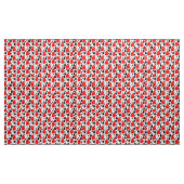 Tissu Motif de surface Abstrait à feuille rouge moderne (Yard)