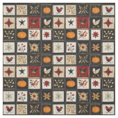 Tissu Motif de surface composée d'automne rustique | Mot (Échantillon)