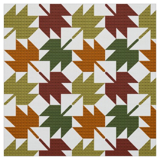 Tissu Motif de surface composée en feuille d'érable 1 (Échantillon)