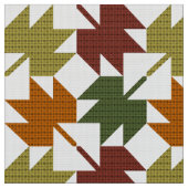 Tissu Motif de surface composée en feuille d'érable 1 (Fermer)