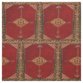 Tissu Motif de tapis persan (Échantillon)