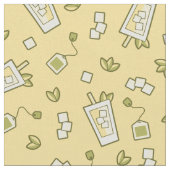 Tissu Motif de thé glacé (Fermer)