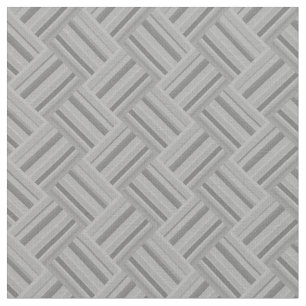Tissu Motif de tissage en diagonale rayures grises