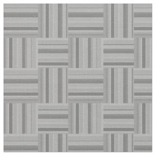 Tissu Motif de tissage rayures grises