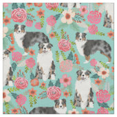 Tissu motif de tissus australiens Shepherds (Fermer)