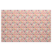 Tissu Motif de tomate et d'oeufs au plat (Fat Quarter)