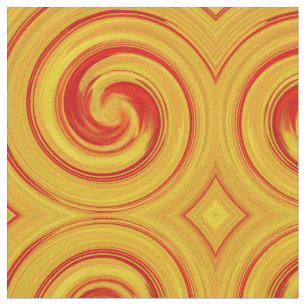 Tissu Motif de tourbillon en spirale abstrait #53