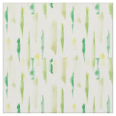 Tissu Motif de traits de pinceau vert (Fermer)