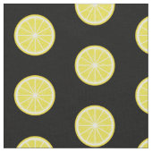 Tissu Motif de tranche de citron (Fermer)
