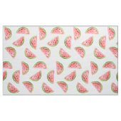 Tissu Motif de tranche de pastèque aquarelle (Yard)