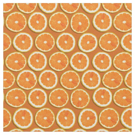 Tissu Motif de tranches de citron (Fermer)