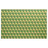Tissu Motif de trèfle jaune et vert Saint-Patrick (Yard)