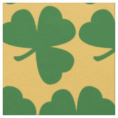 Tissu Motif de trèfle jaune et vert Saint-Patrick (Fermer)