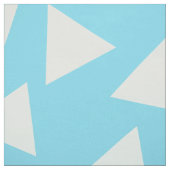 Tissu Motif de triangles bleu transparent (Échantillon)