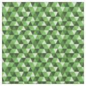 Tissu Motif de triangles géométriques verts (Fermer)