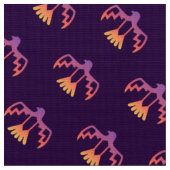 Tissu Motif de Tunderbird de Sunset violet (Fermer)