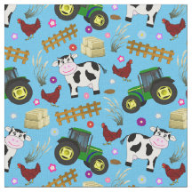 Motif de vache agricole