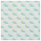 Tissu Motif de vagues mou (Échantillon)