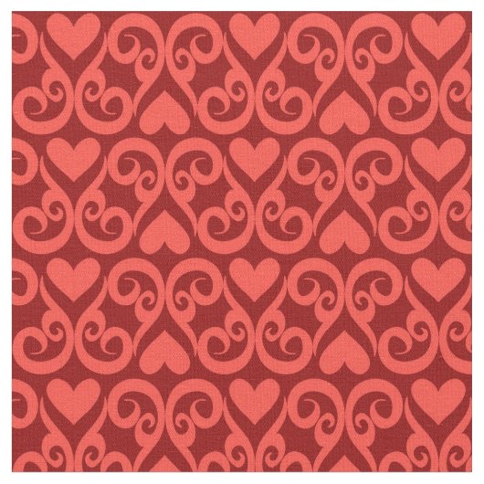 Tissu Motif de Valentine (Fermer)