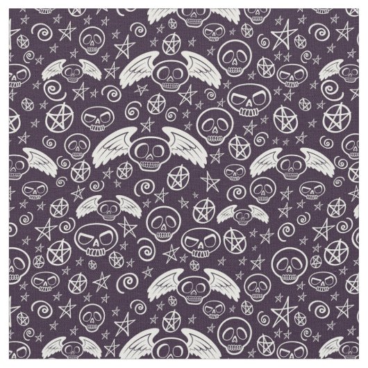 Tissu Motif de "vaudou" (Fermer)