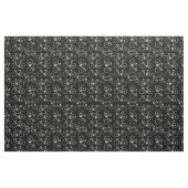 Tissu motif de vélo noir et blanc (Fat Quarter)