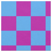 Tissu Motif de vérification À damiers bleu violet (Fermer)