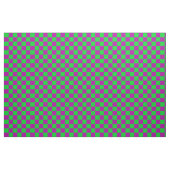 Tissu Motif de vérification À damiers vert pourpre (Yard)