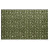 Tissu Motif de Vert-or de ressort (Yard)