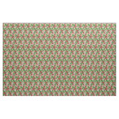 Tissu Motif de vigne fraise (Yard)