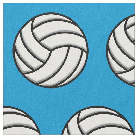 Tissu Motif de volley-ball (Fermer)