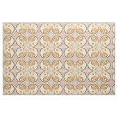 Tissu Motif de Yin Yang (Fat Quarter)