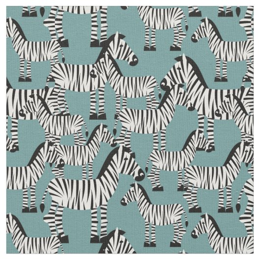 Tissu Motif de zèbre (Fermer)
