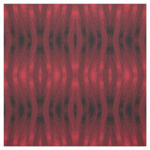 Tissu Motif de zigzag ikat rouge et noir.