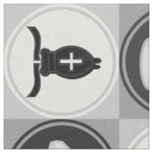 Tissu Motif d'échecs (Fermer)