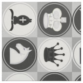 Tissu Motif d'échecs (Échantillon)