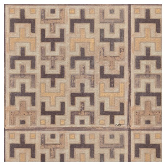 Tissu Motif décoratif de Mudcloth d'Africain (Fermer)