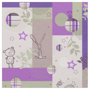 Tissu Motif d'édredon de bébé