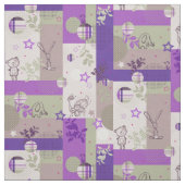 Tissu Motif d'édredon de bébé (Échantillon)