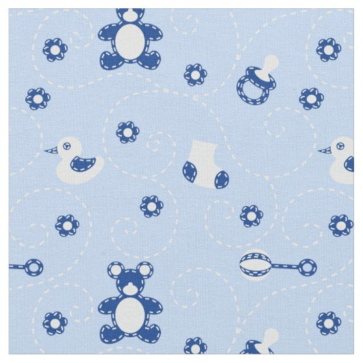 Tissu Motif d'édredon de bébé (Fermer)