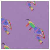 Tissu Motif d'éléphants (Fermer)