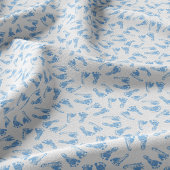 Tissu Motif d'empreinte Bébé Bleu