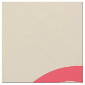 Tissu Motif des cercles géométriques rétro modernes (Fermer)