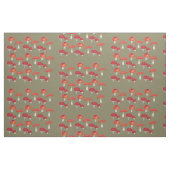 Tissu Motif des champignons (Yard)