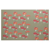 Tissu Motif des champignons (Fat Quarter)