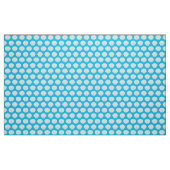 Tissu Motif des coquilles de pétoncle de plage (Fat Quarter)