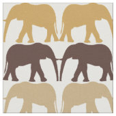 Tissu Motif des éléphants cool (Fermer)