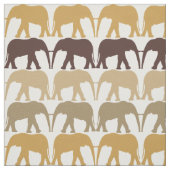 Tissu Motif des éléphants cool (Échantillon)
