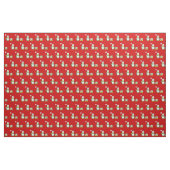 Tissu Motif des pingouins de Noël (Yard)