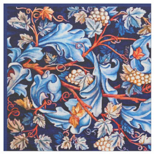 Tissu Motif des raisins bleus Vintages William Morris