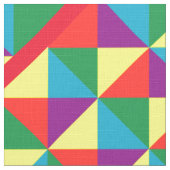Tissu Motif des triangles couleur (Détail)